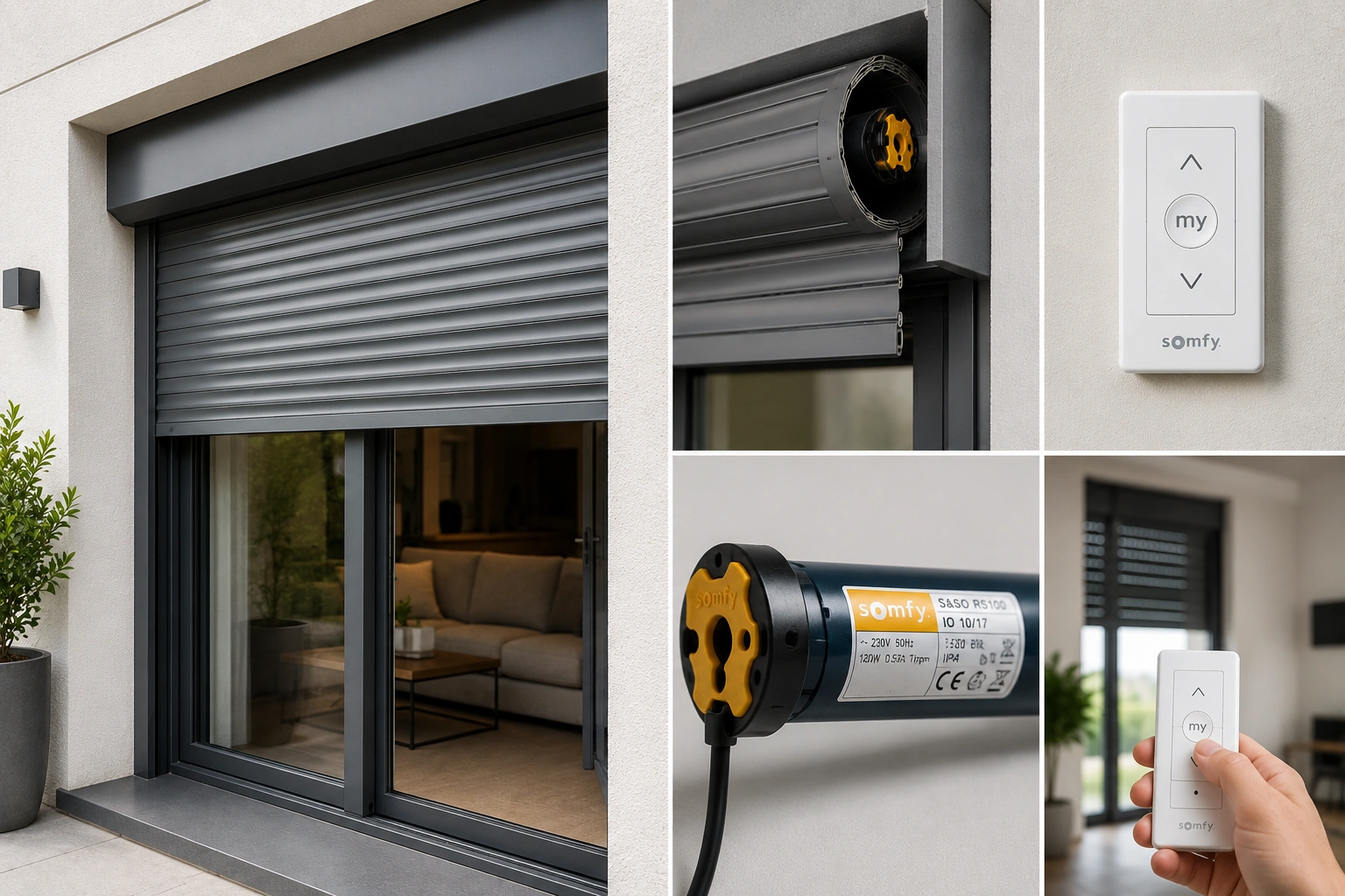 Porte difficile à fermer Dorma - moteur volet roulant